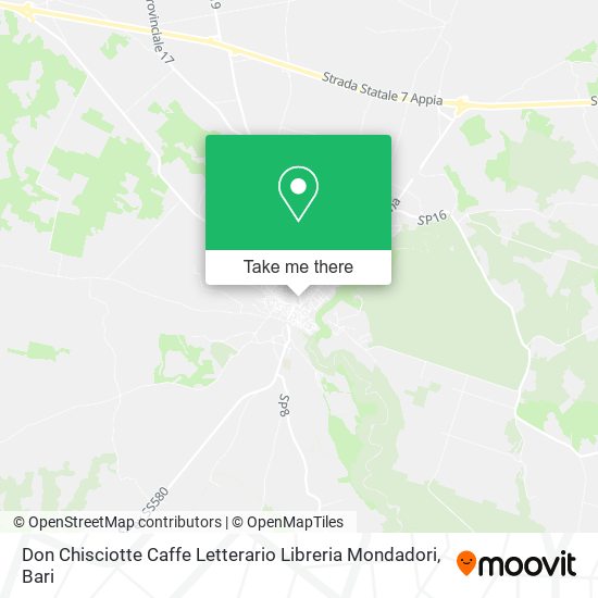 Don Chisciotte Caffe Letterario Libreria Mondadori map