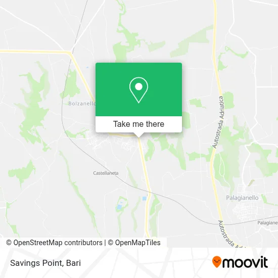 Savings Point map