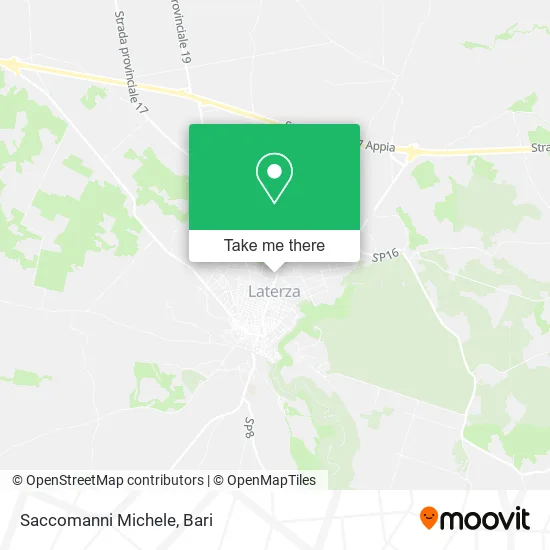 Michele Saccomanni map