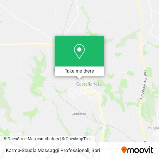 Karma-Scuola Massaggi Professionali map