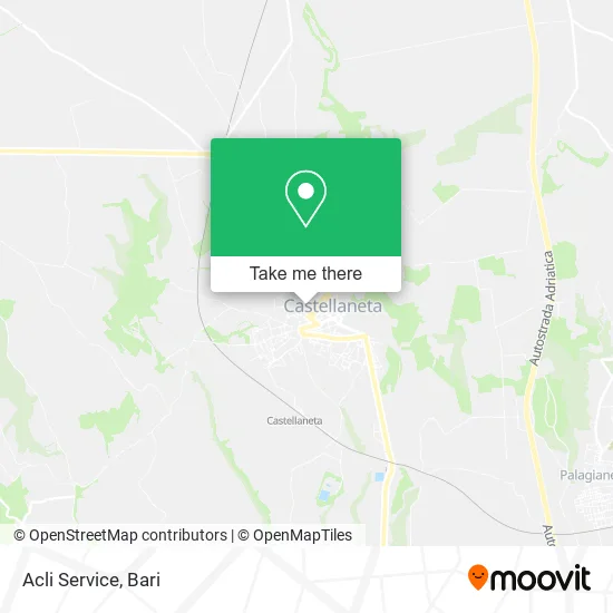 Acli Service map