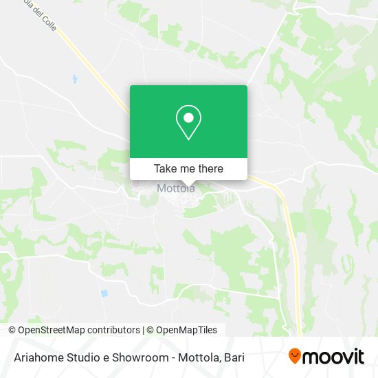 Ariahome Studio e Showroom - Mottola map