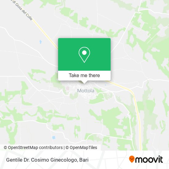 Gentile Dr. Cosimo Ginecologo map