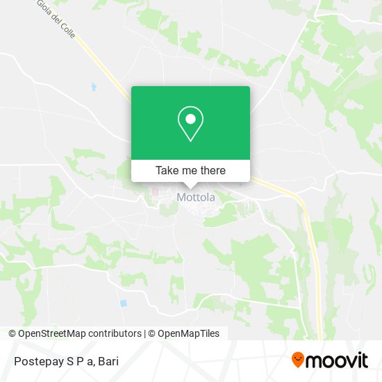 Postepay S P a map