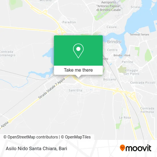 Santa Chiara Nursery map