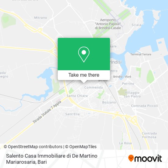 Salento Casa Immobiliare di De Martino Mariarosaria map
