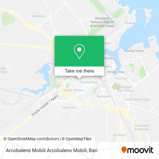 Arcobaleno Mobili Arcobaleno Mobili map