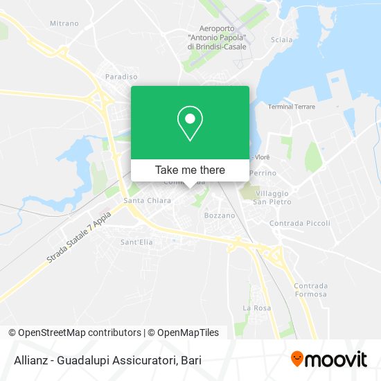 Allianz - Guadalupi Assicuratori map