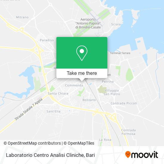Laboratorio Centro Analisi Cliniche map