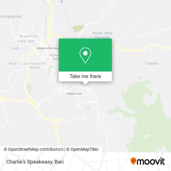 Charlie's Speakeasy map