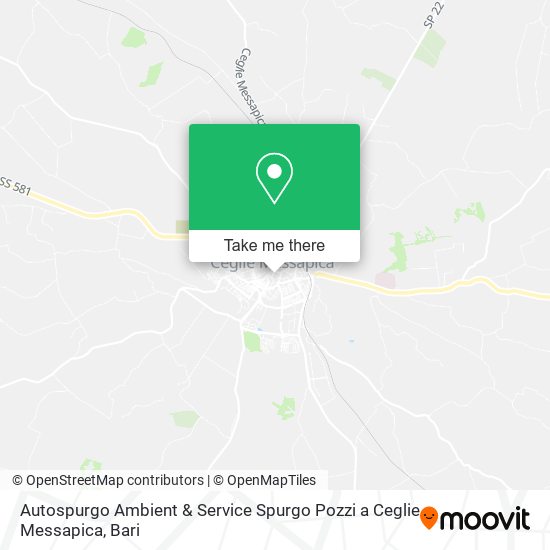 Autospurgo Ambient & Service Spurgo Pozzi a Ceglie Messapica map
