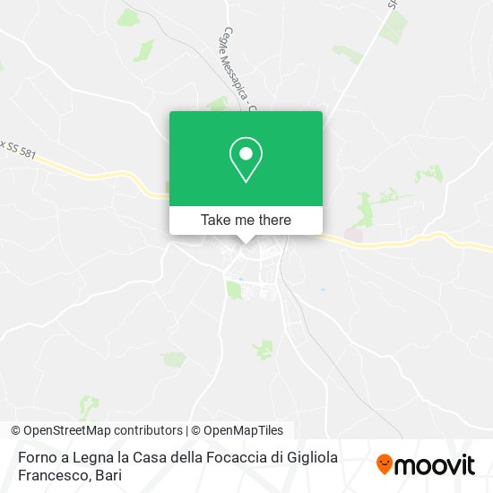 Forno a Legna la Casa della Focaccia di Gigliola Francesco map