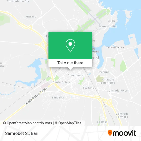 Samrobet S. map