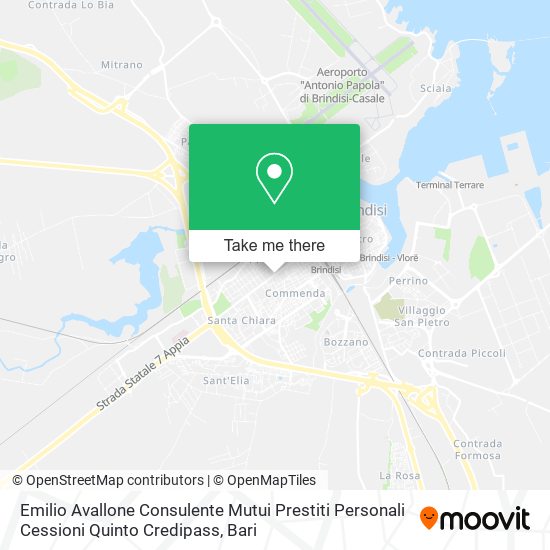 Emilio Avallone Consulente Mutui Prestiti Personali Cessioni Quinto Credipass map