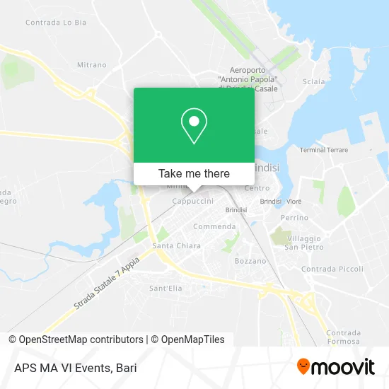 APS MA VI Events map