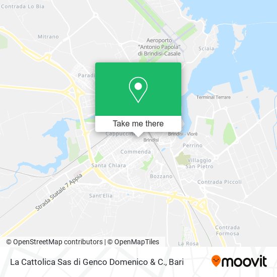 La Cattolica Sas di Genco Domenico & C. map