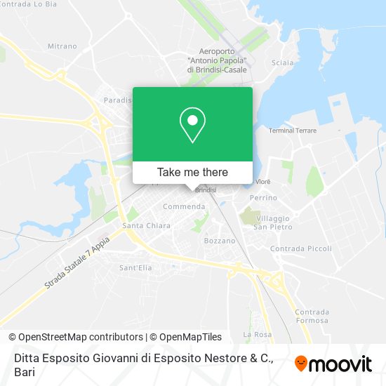 Ditta Esposito Giovanni di Esposito Nestore & C. map