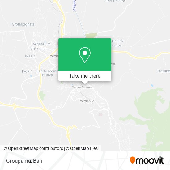 Groupama map