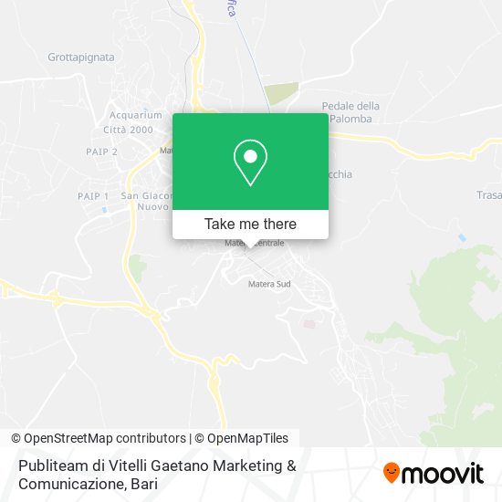 Publiteam di Vitelli Gaetano Marketing & Comunicazione map