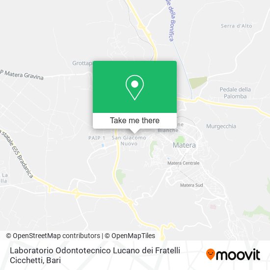 Laboratorio Odontotecnico Lucano dei Fratelli Cicchetti map