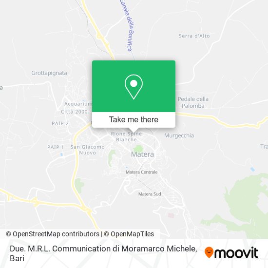 Due. M.R.L. Communication di Moramarco Michele map