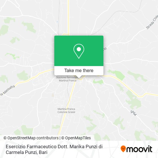 Esercizio Farmaceutico Dott. Marika Punzi di Carmela Punzi map