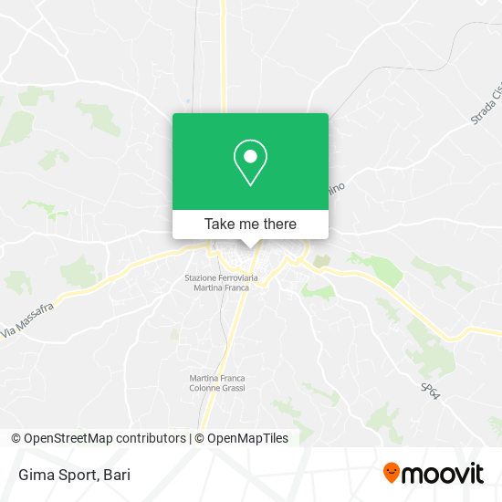 Gima Sport map