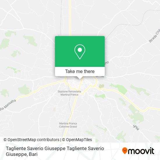 Tagliente Saverio Giuseppe Tagliente Saverio Giuseppe map