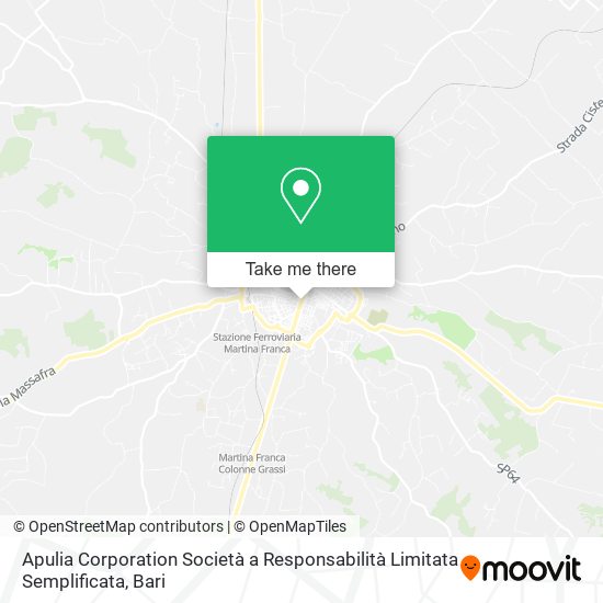 Apulia Corporation Società a Responsabilità Limitata Semplificata map