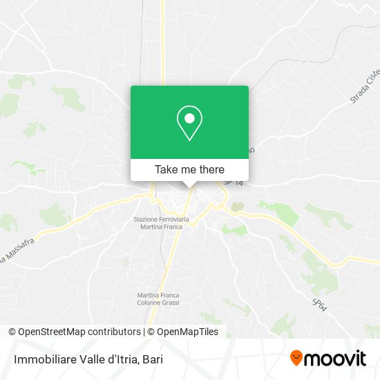 Immobiliare Valle d'Itria map