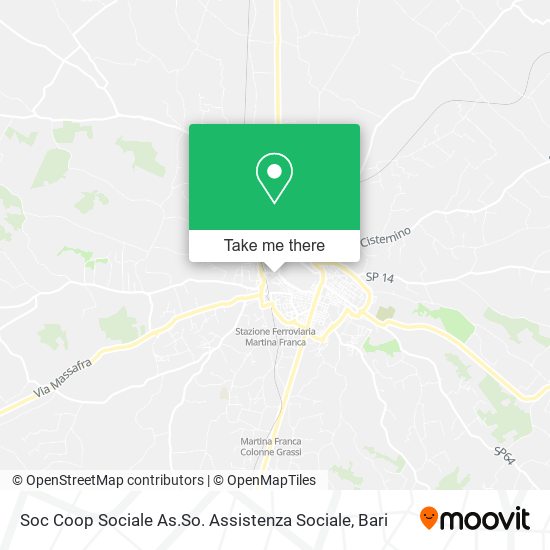 Soc Coop Sociale As.So. Assistenza Sociale map
