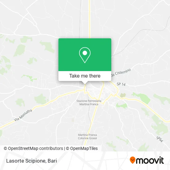 Lasorte Scipione map