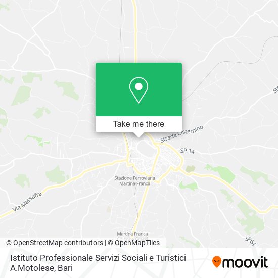 Istituto Professionale Servizi Sociali e Turistici A.Motolese map