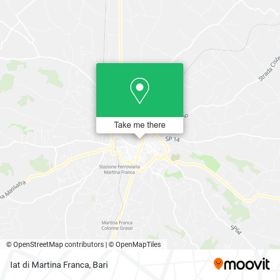 Iat di Martina Franca map