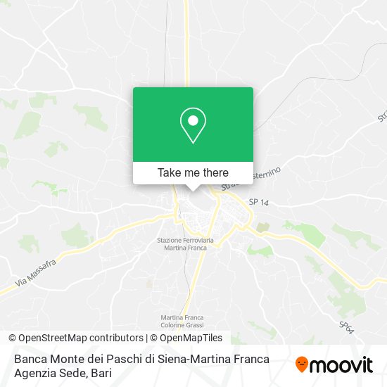 Banca Monte dei Paschi di Siena-Martina Franca Agenzia Sede map