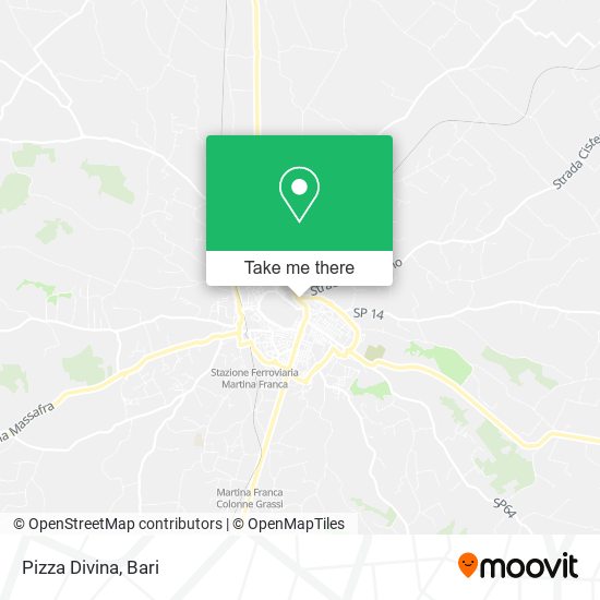 Pizza Divina map