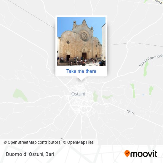 Duomo di Ostuni map