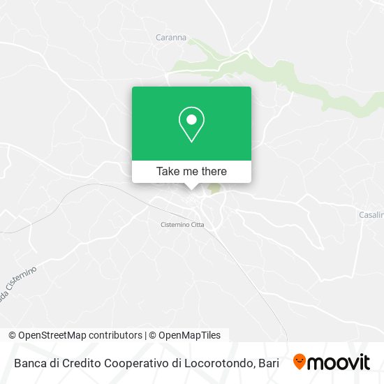 Banca di Credito Cooperativo di Locorotondo map