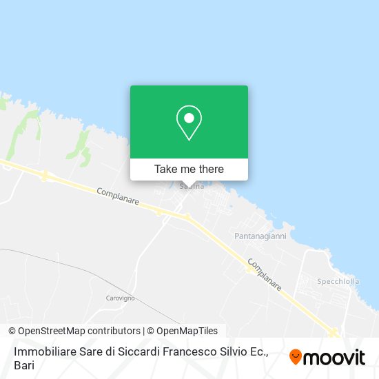 Immobiliare Sare di Siccardi Francesco Silvio Ec. map