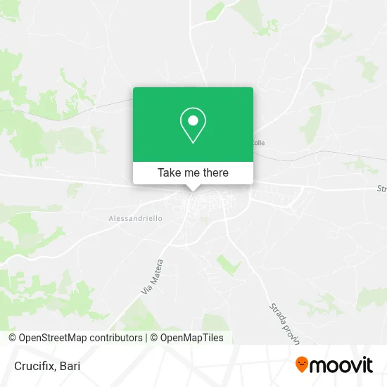 Crucifix map