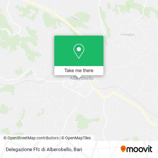 Delegazione Ffc di Alberobello map