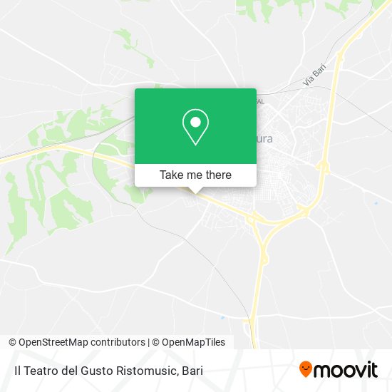 Il Teatro del Gusto Ristomusic map
