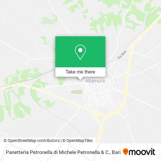 Panetteria Petronella di Michele Petronella & C. map