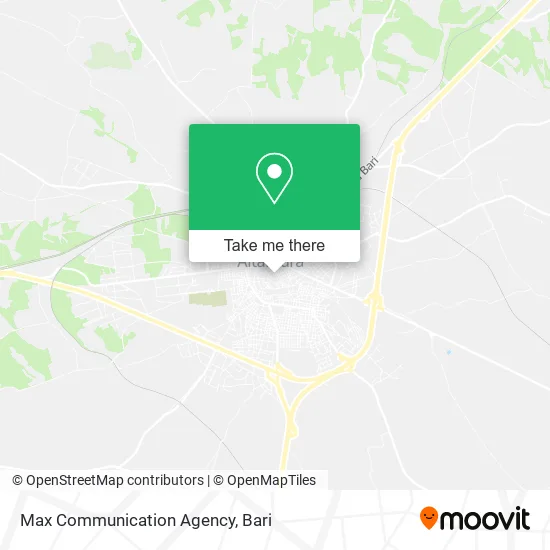 Max Communication Agency map