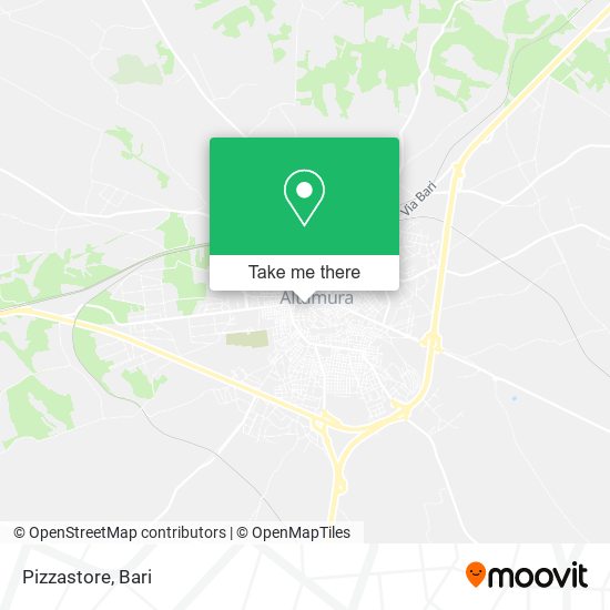 Pizzastore map