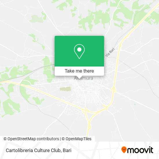 Cartolibreria Culture Club map