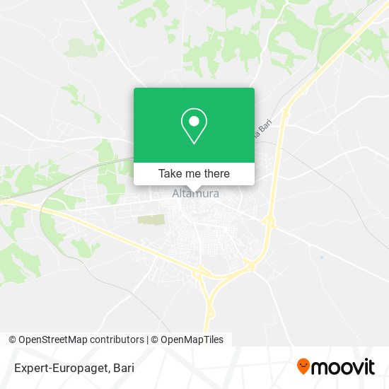 Expert-Europaget map