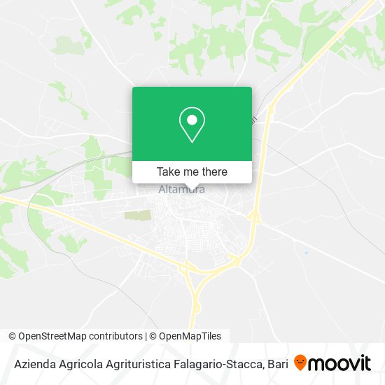 Azienda Agricola Agrituristica Falagario-Stacca map