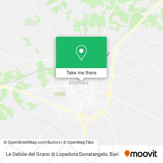 Le Delizie del Grano di Lopedota Donatangelo map