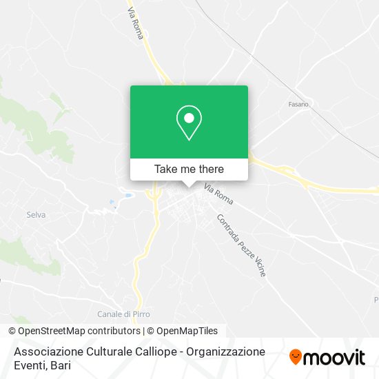 Associazione Culturale Calliope - Organizzazione Eventi map